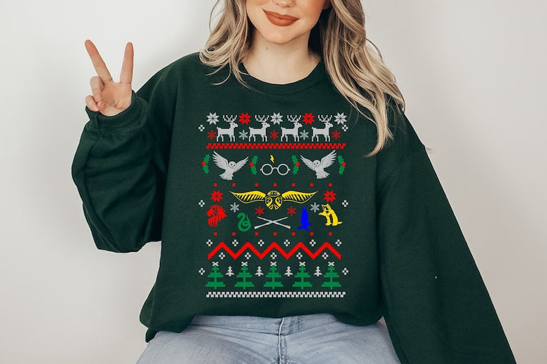 Happy Christmas Magic Inspired Sweatshirt