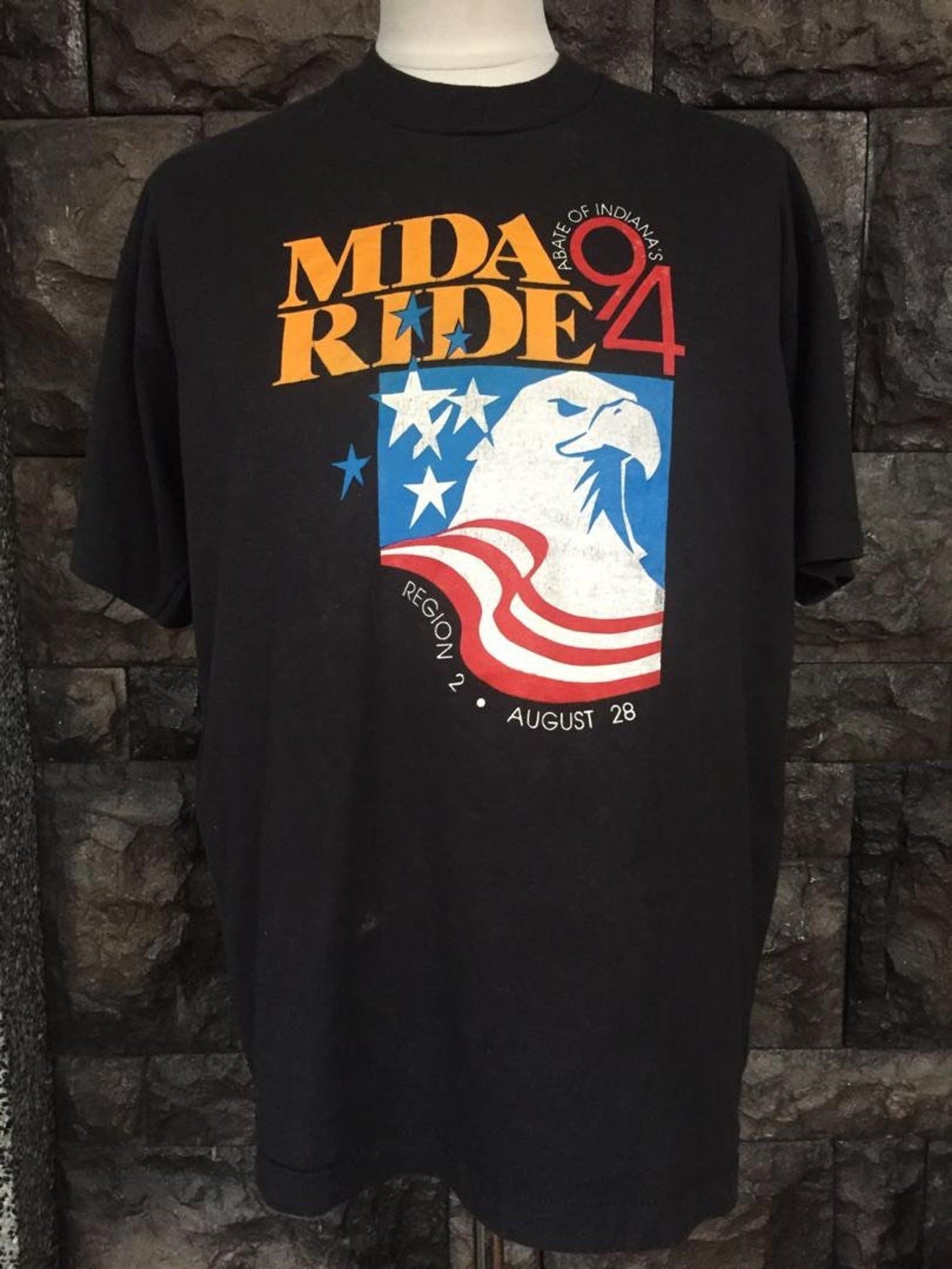 Vintage Mda Ride 94 T Shirt