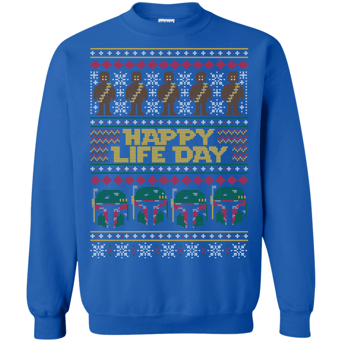 Happy Life Day Crewneck Sweatshirt