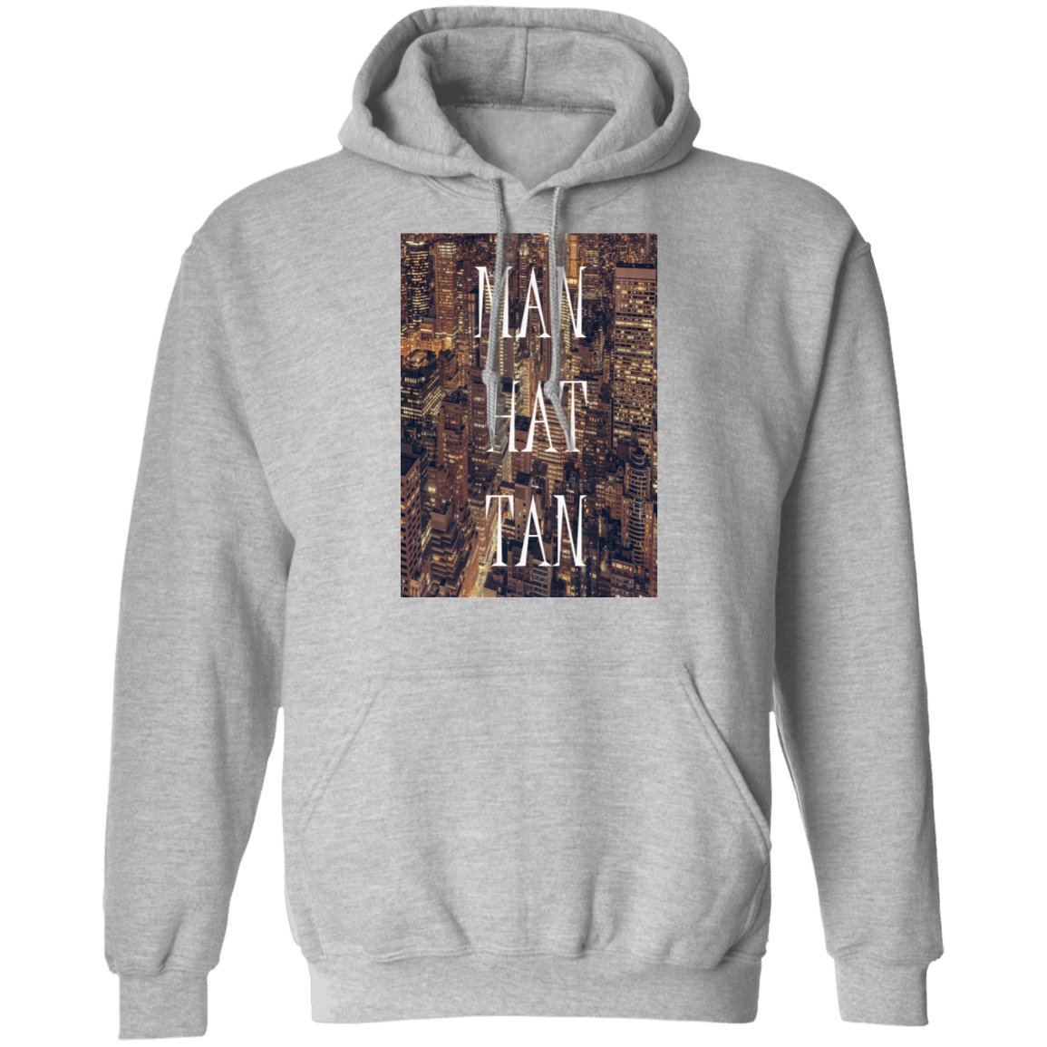 Manhattan Landscape Pullover Hoodie