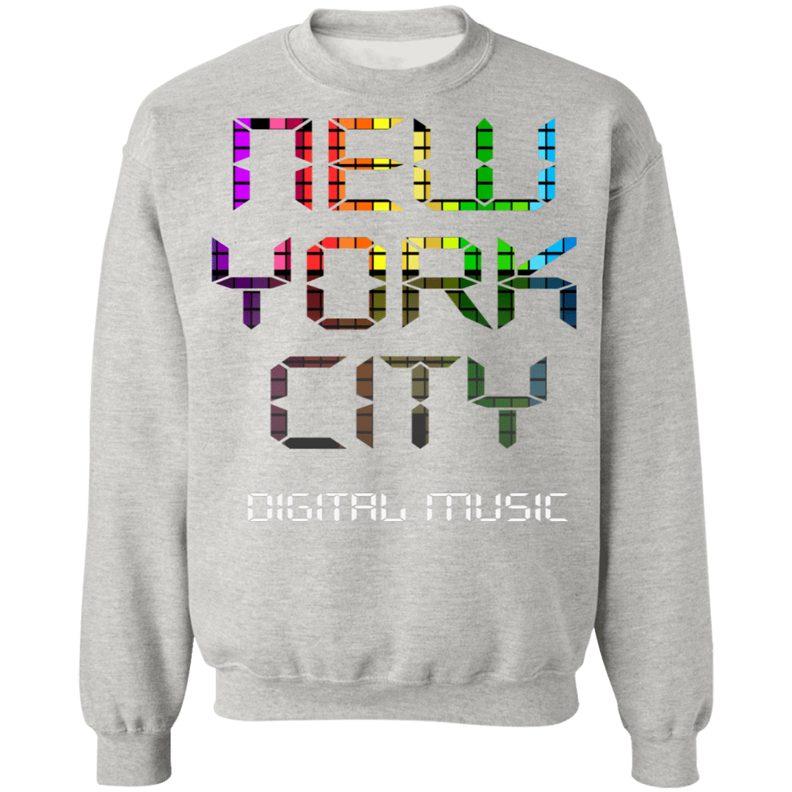 Nyc Digital Music Sweatshirt