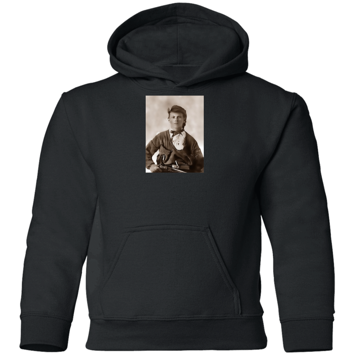 Jesse James Notorious Gangsters Youth Hoodie