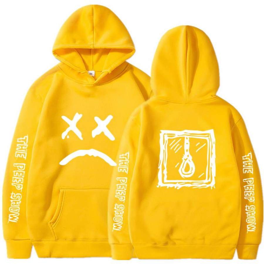 Lil Peep Yellow Sweater Lil.peep Cry Baby Hoodies Sweatshirts