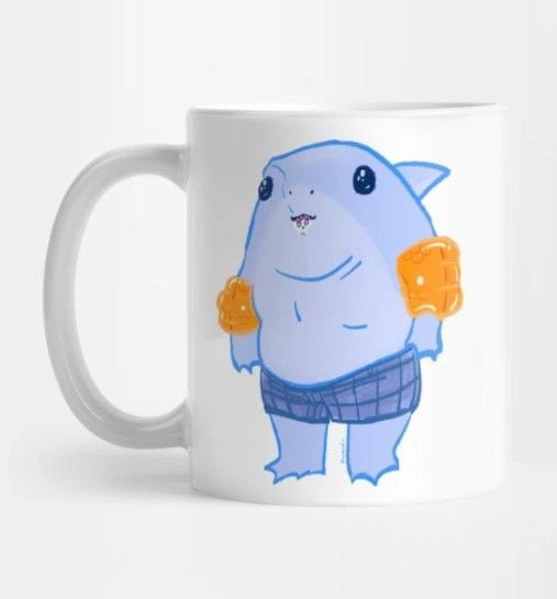 Baby King Shark With Floaties Coffee Mug