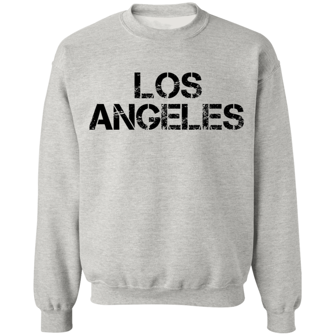 Los Angeles Black Fonts Sweatshirt