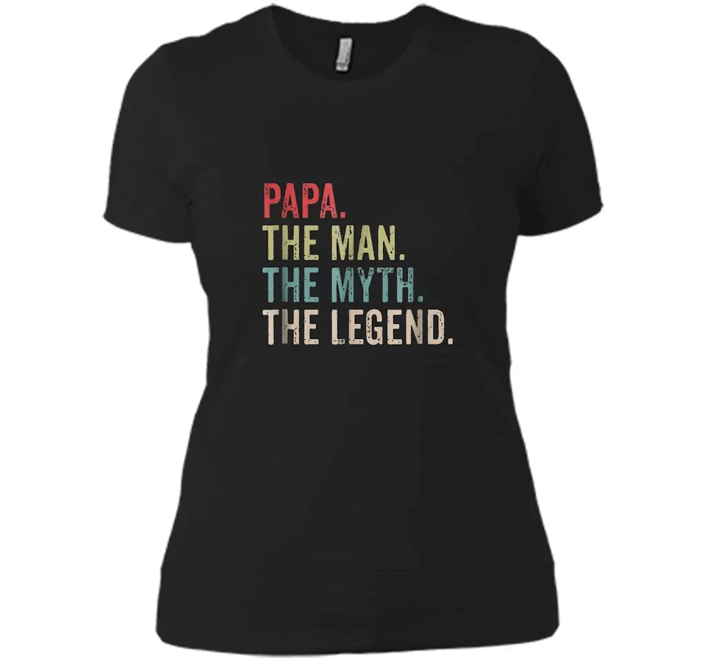 The Man The Myth The Legend Shirt For Mens Papa Dad Dad