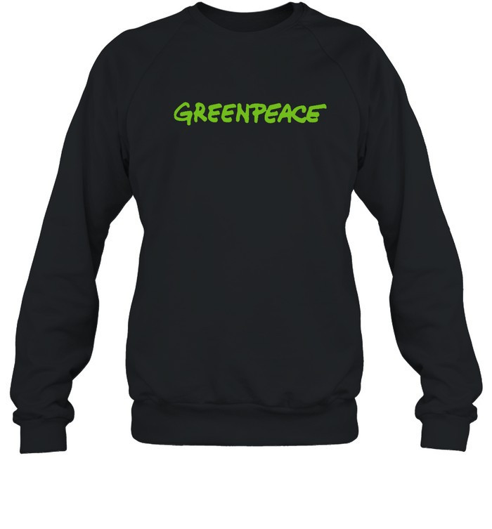 Greenpeace Sweatshirt Black