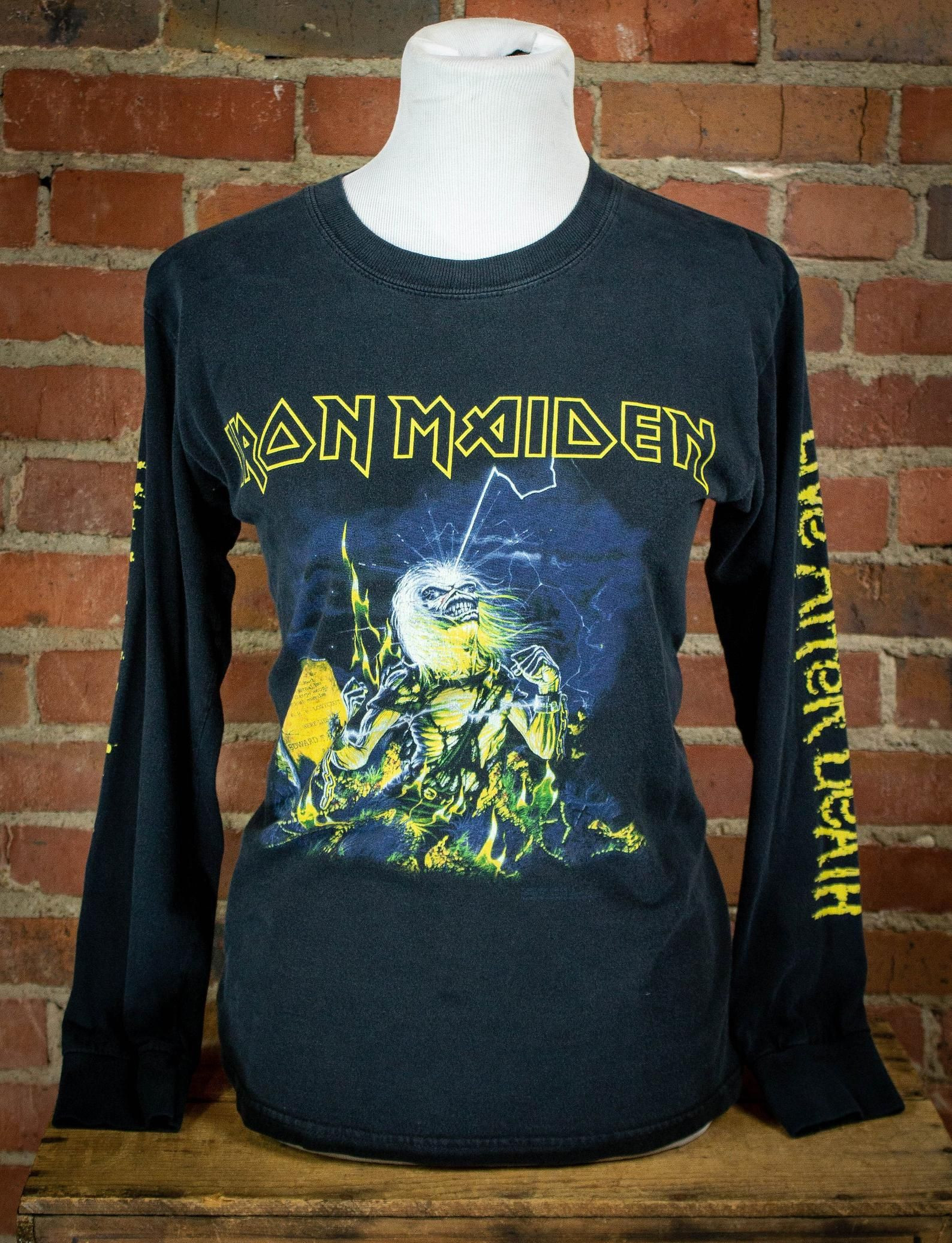 Vintage Iron Maiden Alive After Death Concert T Shirt Unisex 80S