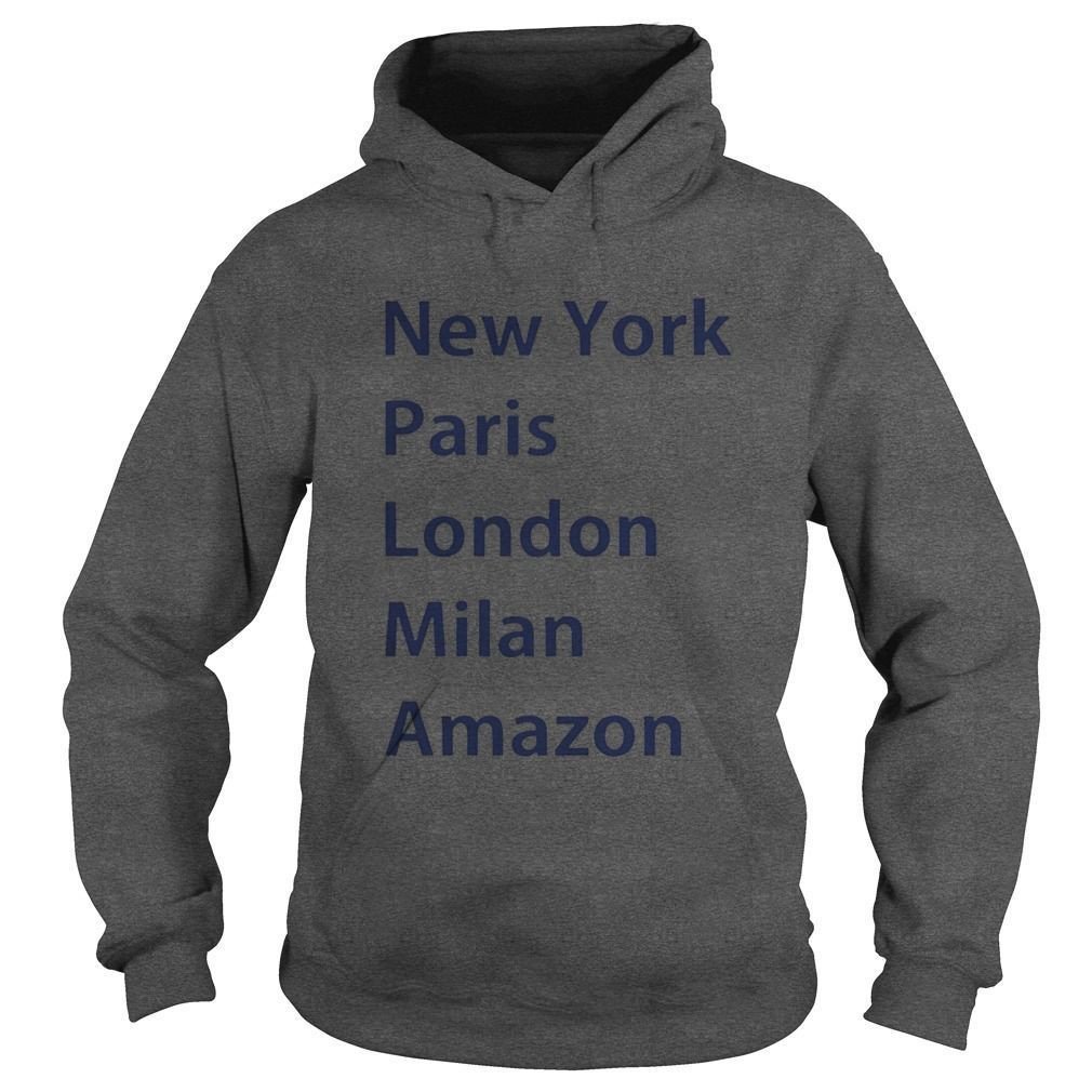 Heidi Klum New York Paris London Milan Amazon Shirt