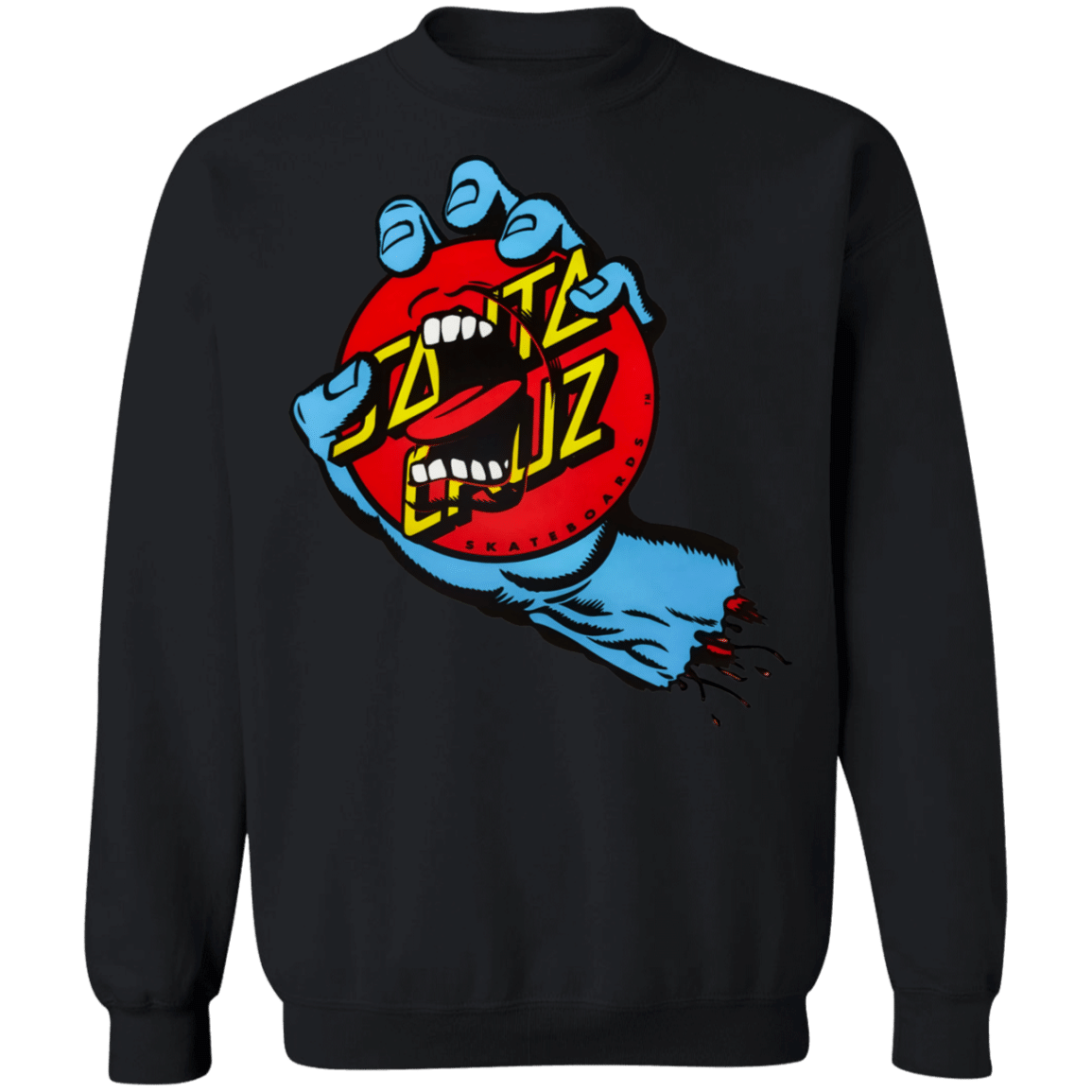 Santa Cruz Hand Sweatshirt