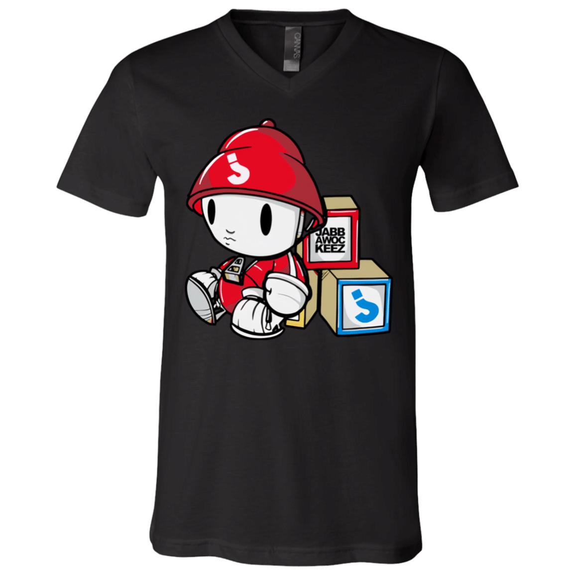 Jabbawockeez Merch Blocks Unisex V-Neck T-Shirt