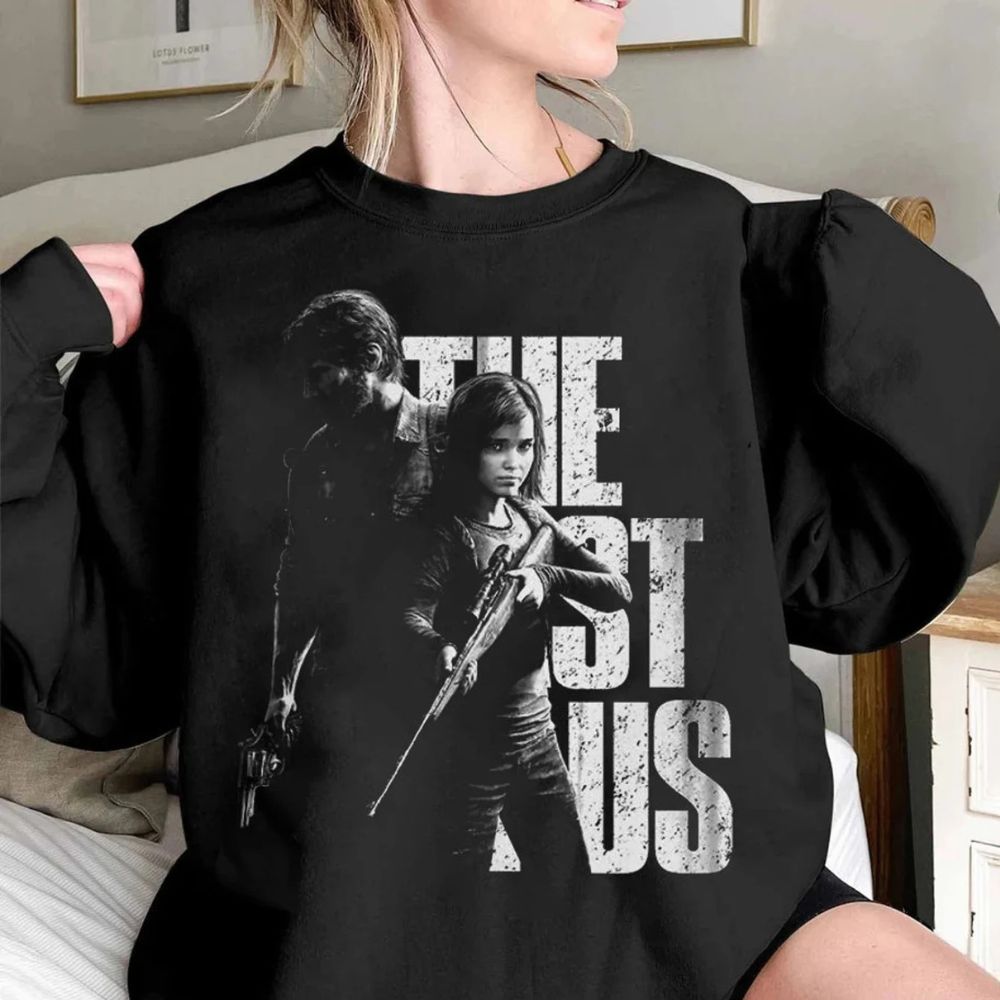 The Last Of Us Joel And Ellie Family Classic Sweatshirt