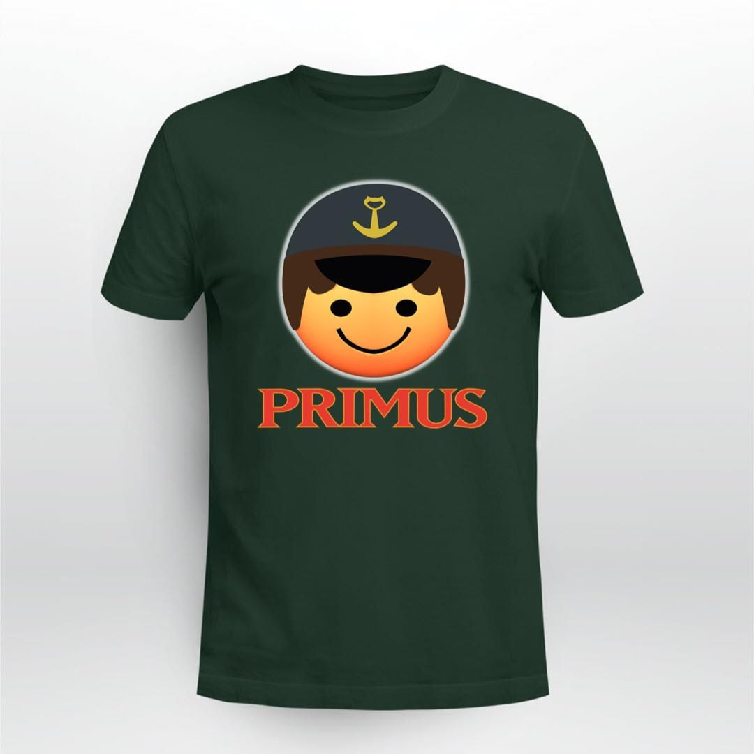 Primus Merch Primus Captain Shiner Face Shirt