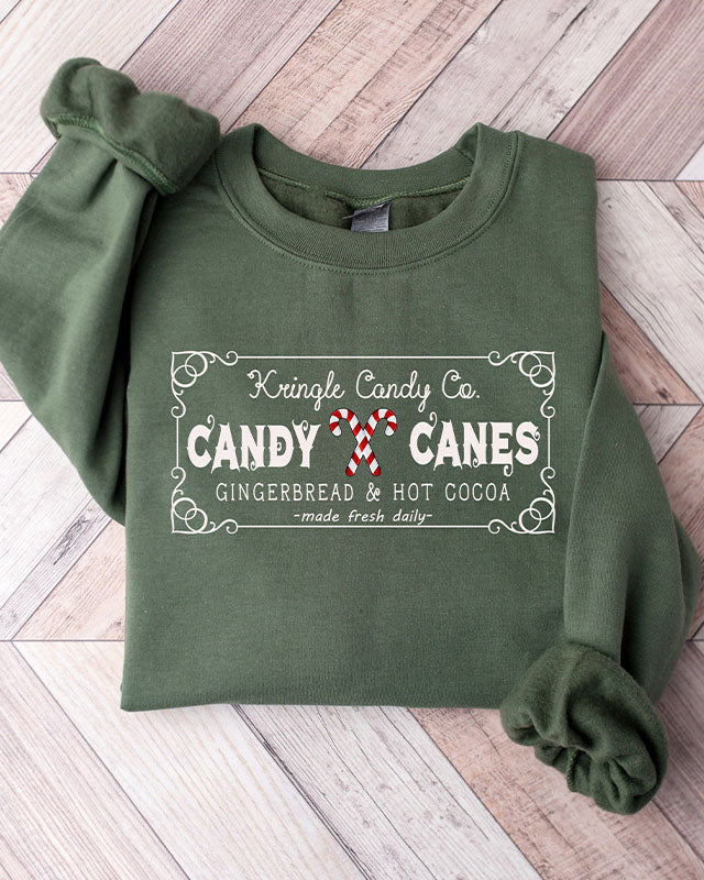 Vintage Christmas Sweatshirt, Kringle Candy Co. Sweatshirt