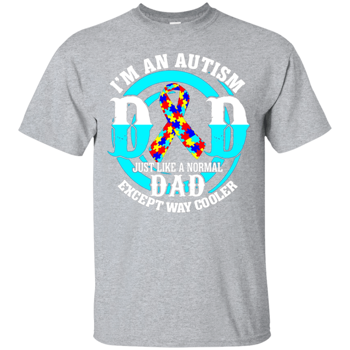 Im An Autism Dad T Shirt Autism Awareness Day Gifts