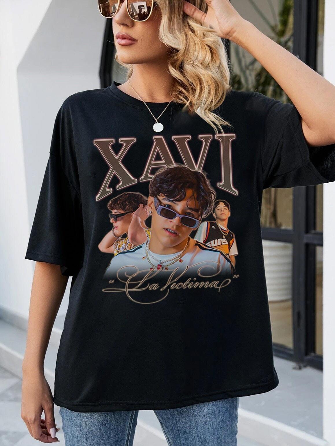 Xavi Vintage Look Tshirt Player A Regional Mexicano, Xavi Tshirt Mexican Corridos Musica La Diabla Merch La Victima Latino, Unisex T-Shirt, Gifts For Girlfriend, Short Sleeve Tee Shirt, Gifts For Birthday Mothers Day Christmas Anniversary