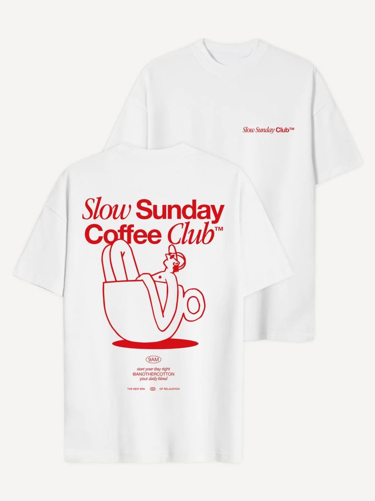 Slow Sunday Coffee Club T-Shirt