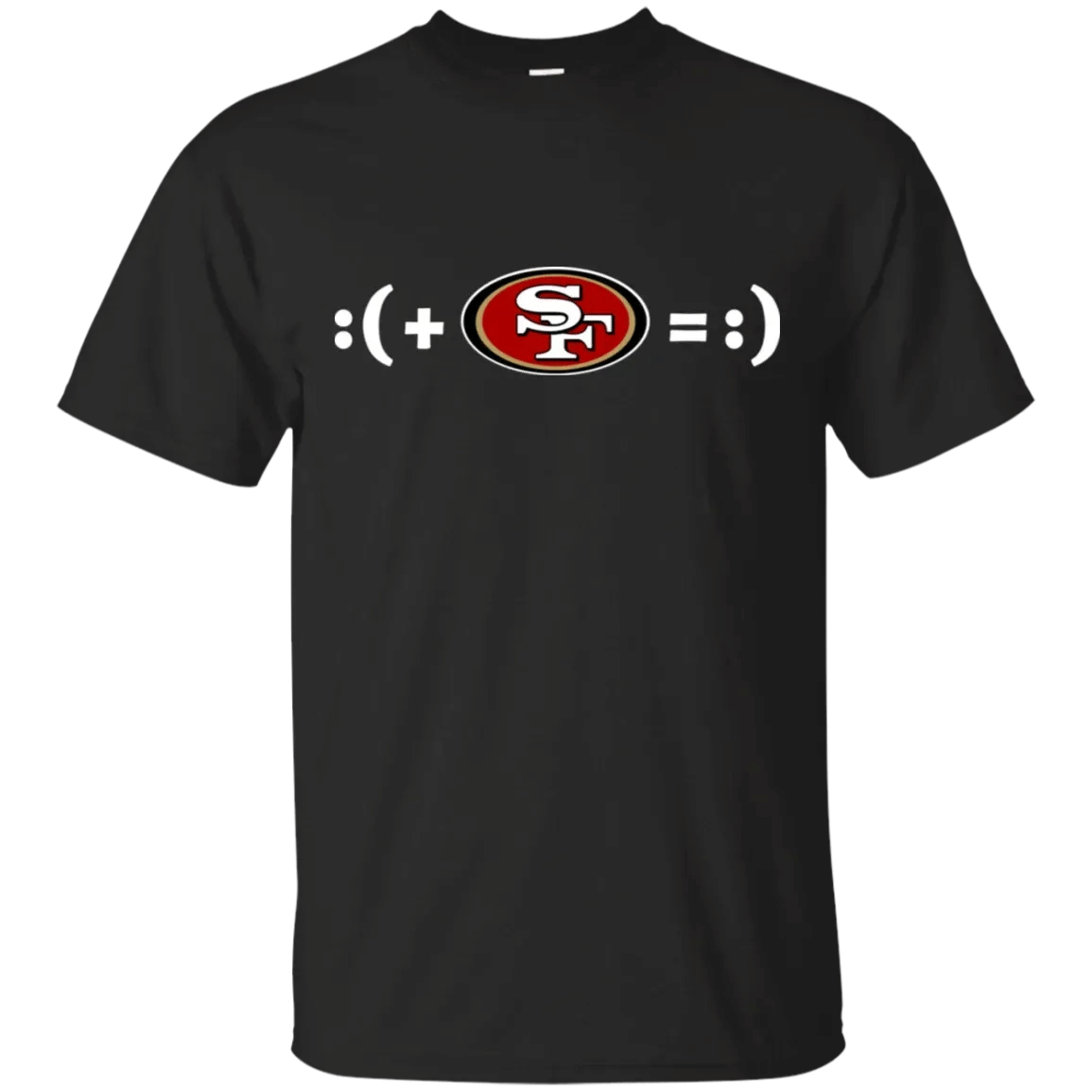 49Ers Football Fan Funny Emoji Emoticon T-Shirt