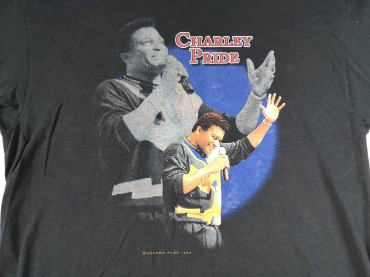 Vintage 1997 Charley Pride Country Music Singer Shirt