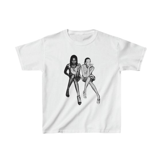 Naomi Campbell and Kate Moss T-shirt