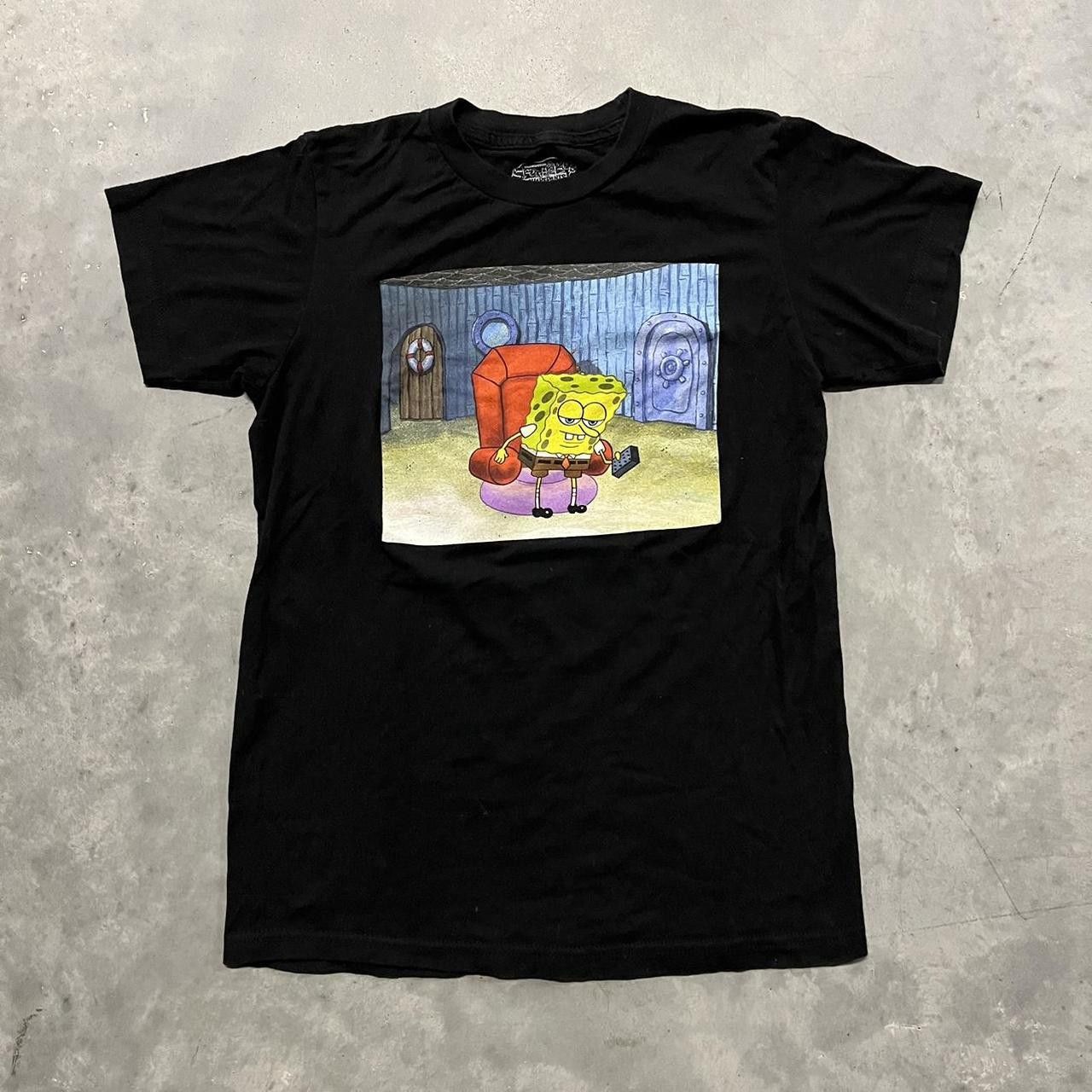 Crazy Vintage Y2K/2000s Funny Ight Imma Head Out Meme Spongebob Official Licensed Graphic Tee, Shirt Outfit, Gift For Men, For Women