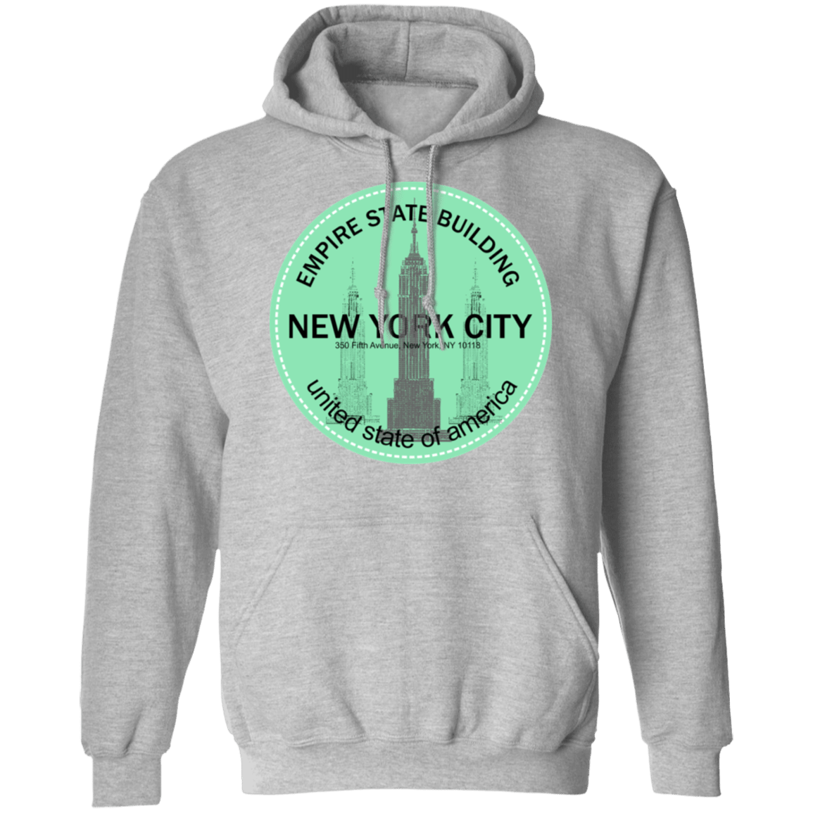 Empire State Building Pullover Hoodie