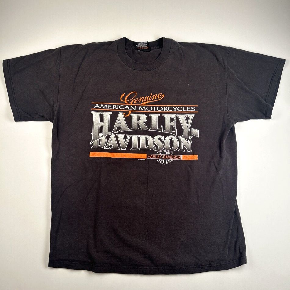 Vintage 1996 Harley Davidson Greece Shirt, Shirt Outfit, Gift For Men, Gift For Women