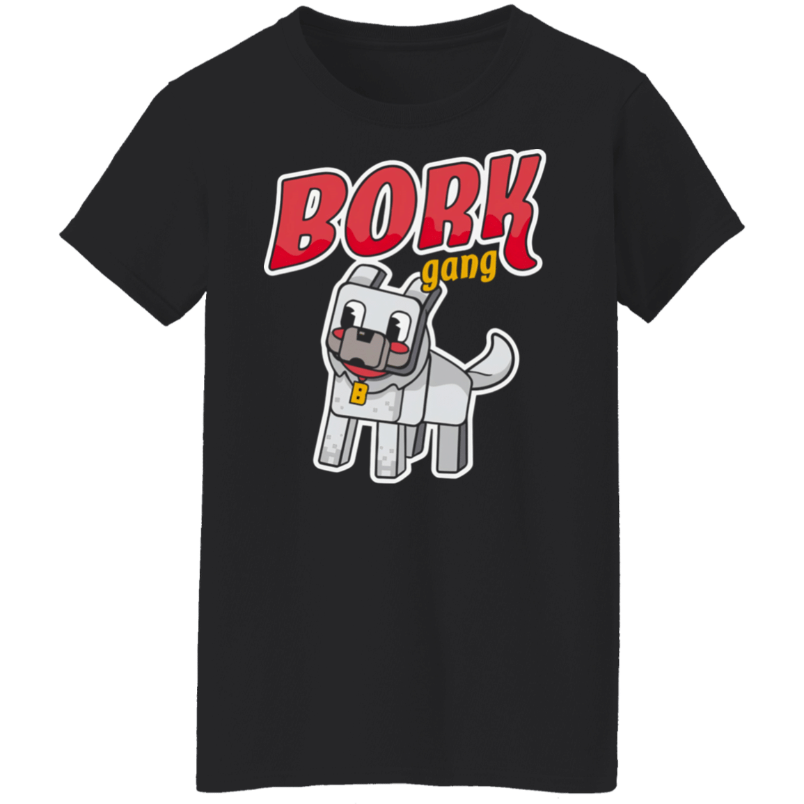 Slogo Merch Kids Bork Gang Ladies’ T-Shirt