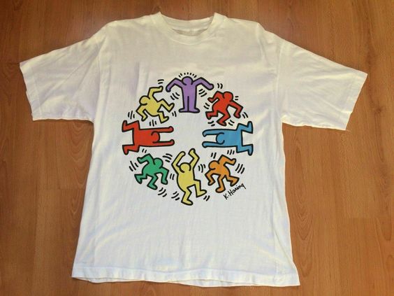 New Vintage Keith Haring T-Shirt