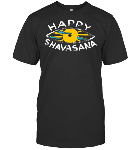 Happy Shavasana Yoga Tshirt Mens Womens