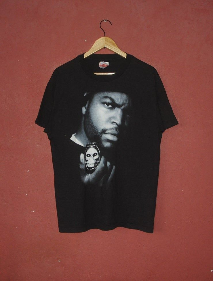 Vintage 1992 Ice Cube The Predator Shirt 90S Og Gangsta East Coast Hip Hop Rapper Rap Dr Dre N W A Wu Tang Ice Tupac Shirt