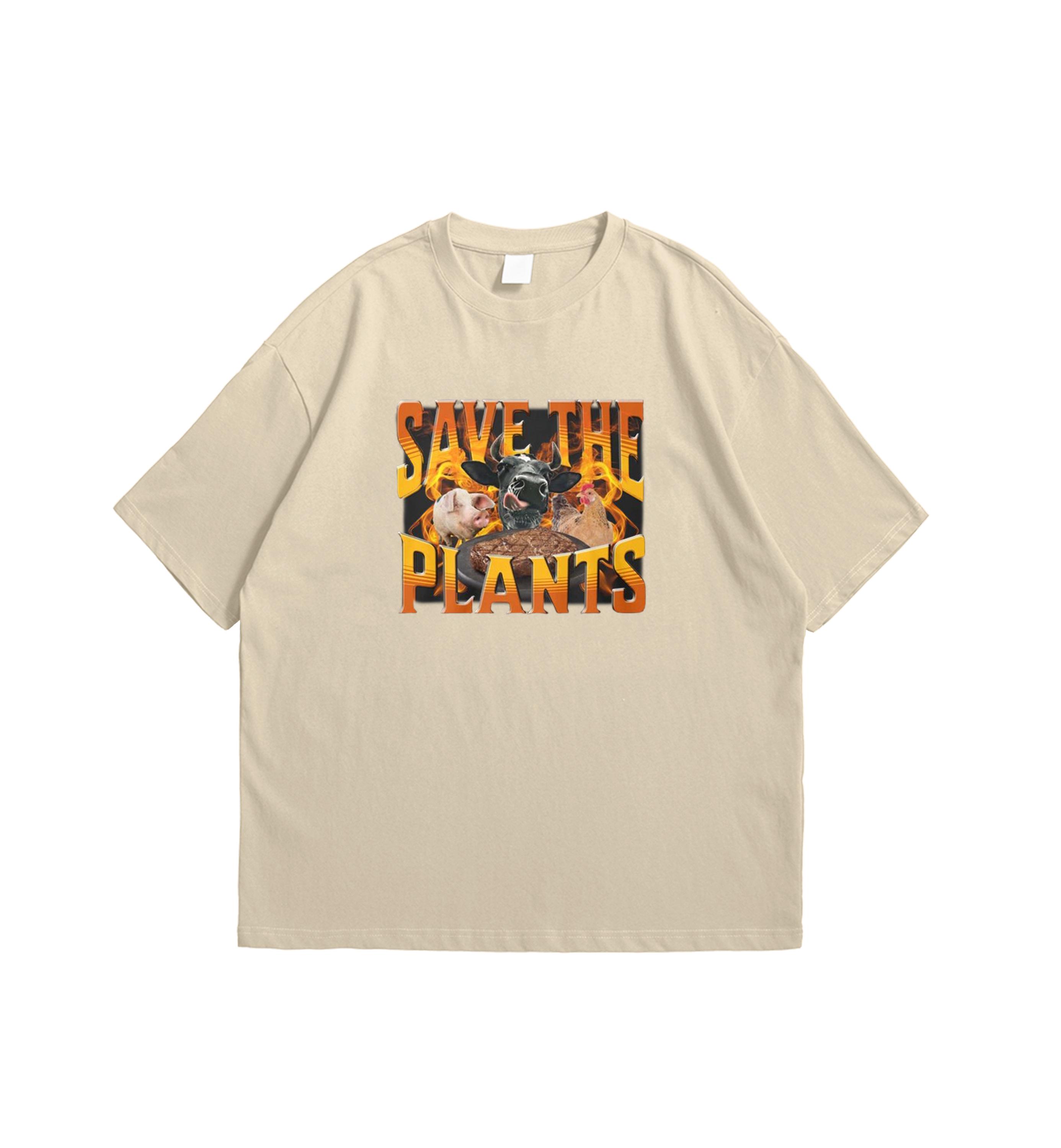 Save The Plants T-shirt, Graphic Printed T-shirt, Unisex Trendy Tee, Full Sizes, Full Colors