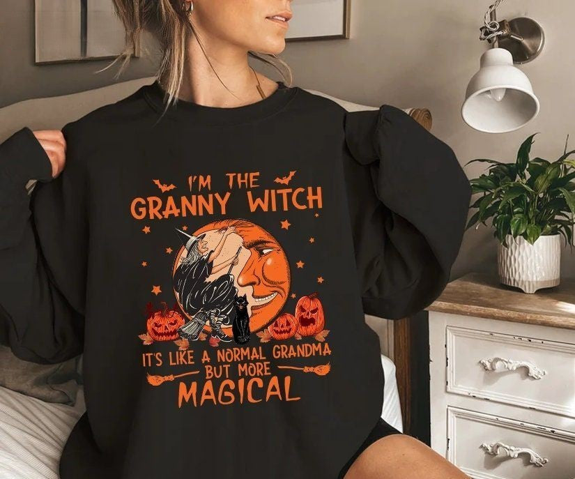 Grammy Witch Halloween Sweatshirt