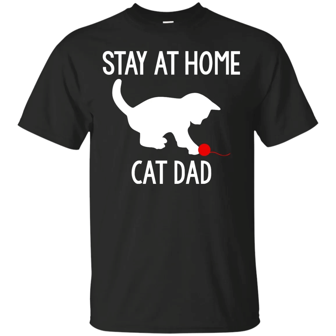 Stay At Home Cat Dad T-Shirt