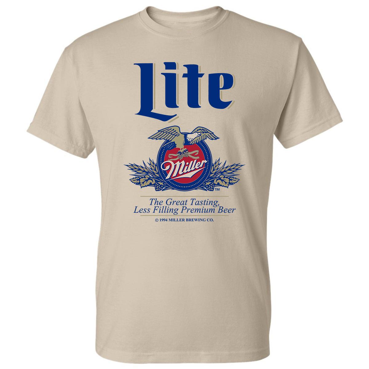 Miller Lite Beer T-Shirt, Full Color T-Shirt, For Men, For Women