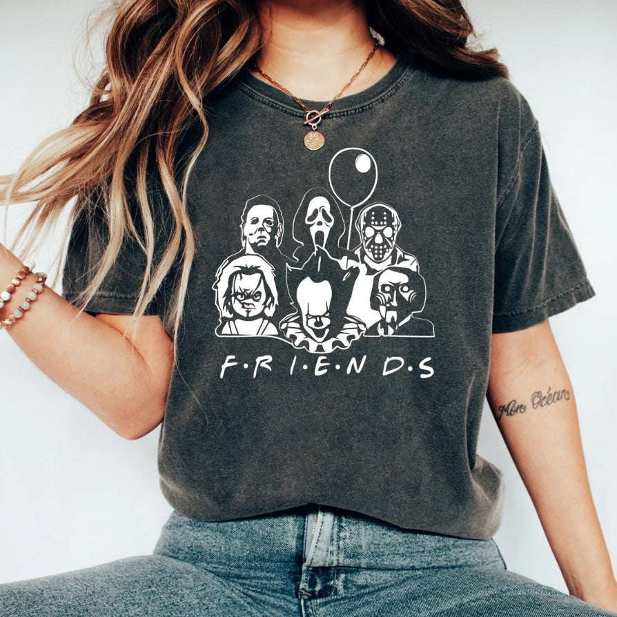 Trendy Horror Friends Shirt