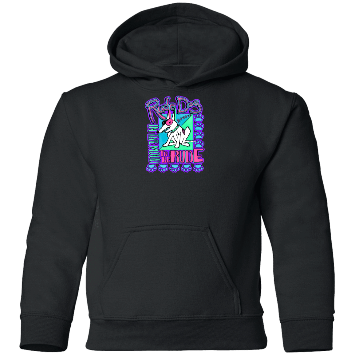 Rude Dog – Rude Dog Dark Youth Hoodie