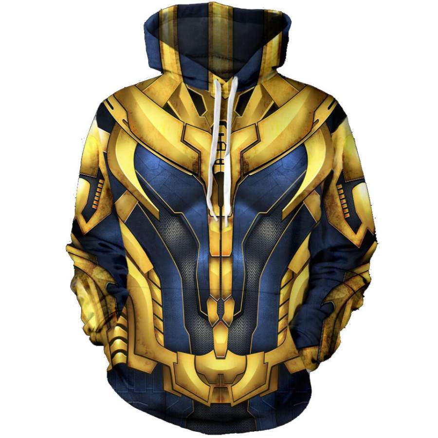 Infinity Sweatshirt Men’s Infinity War Thanos 3D Print Hoodie 2018