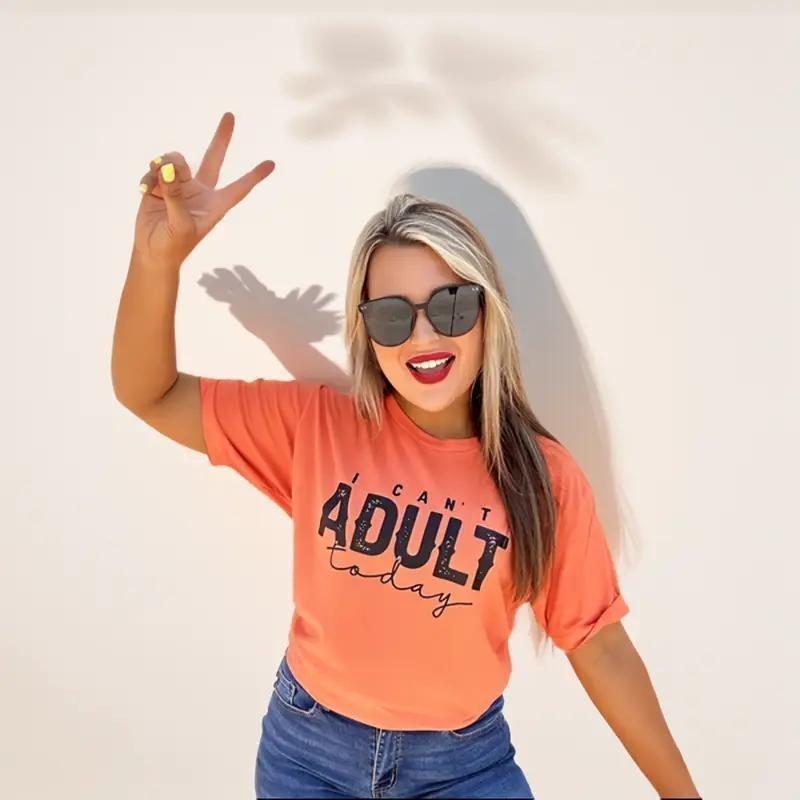 I Can’t Adult Graphic T shirt short sleeve