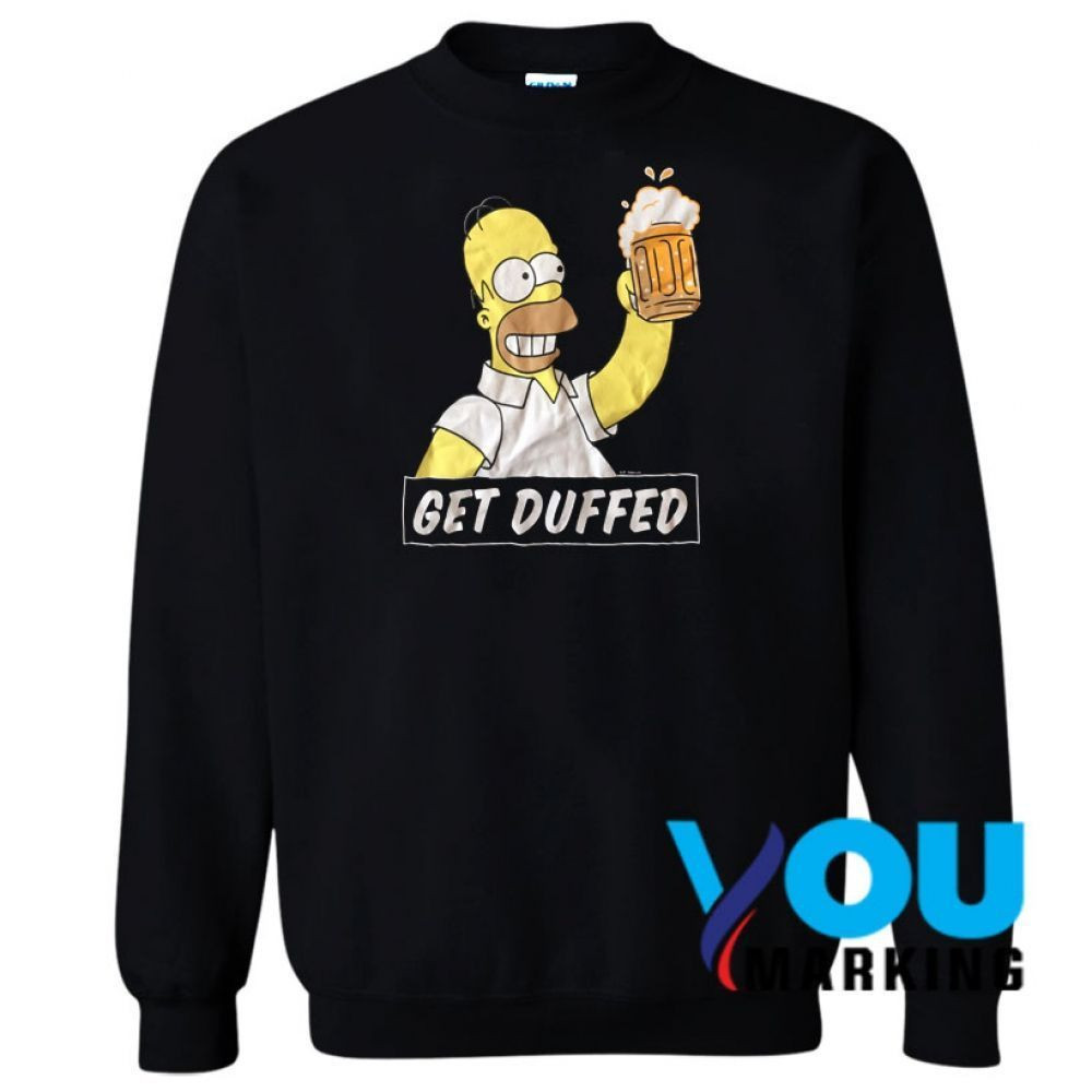 Simpsons Get Duffed Sweatshirt 4838