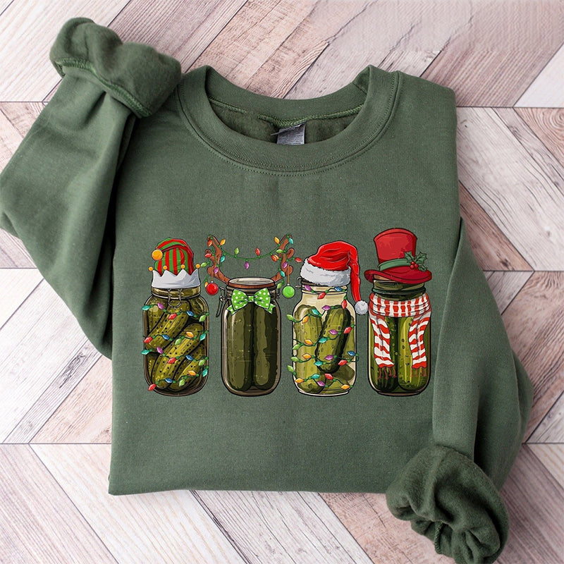 Christmas Pickle Lovers Sweatshirt