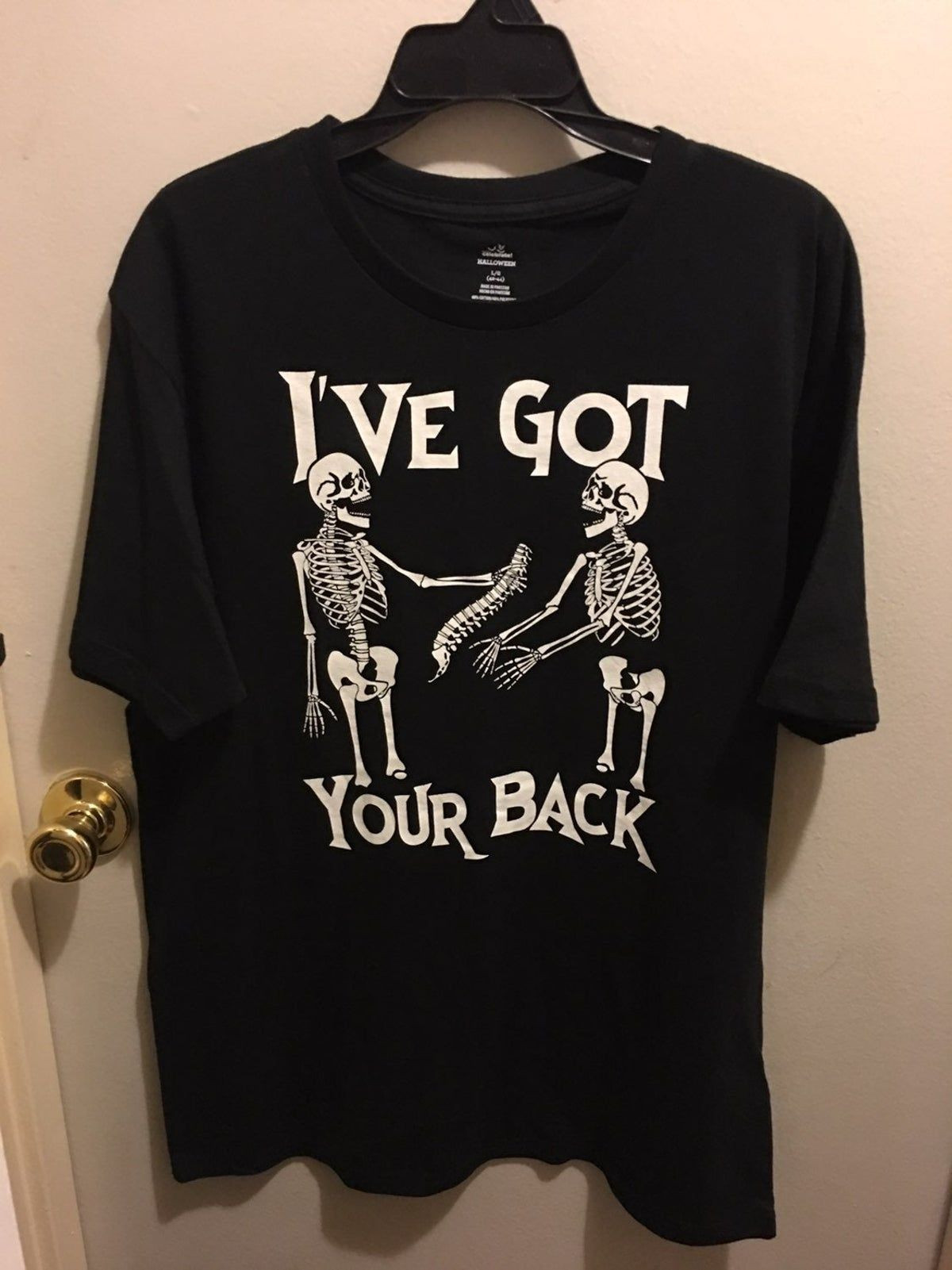 New Skeletons I Ve Got Your Back Tshi Shirt