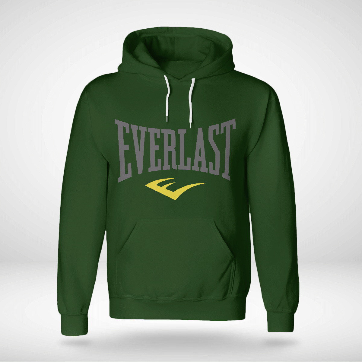 Tlmkki Mens Everlast Logo Unisex Hoodie