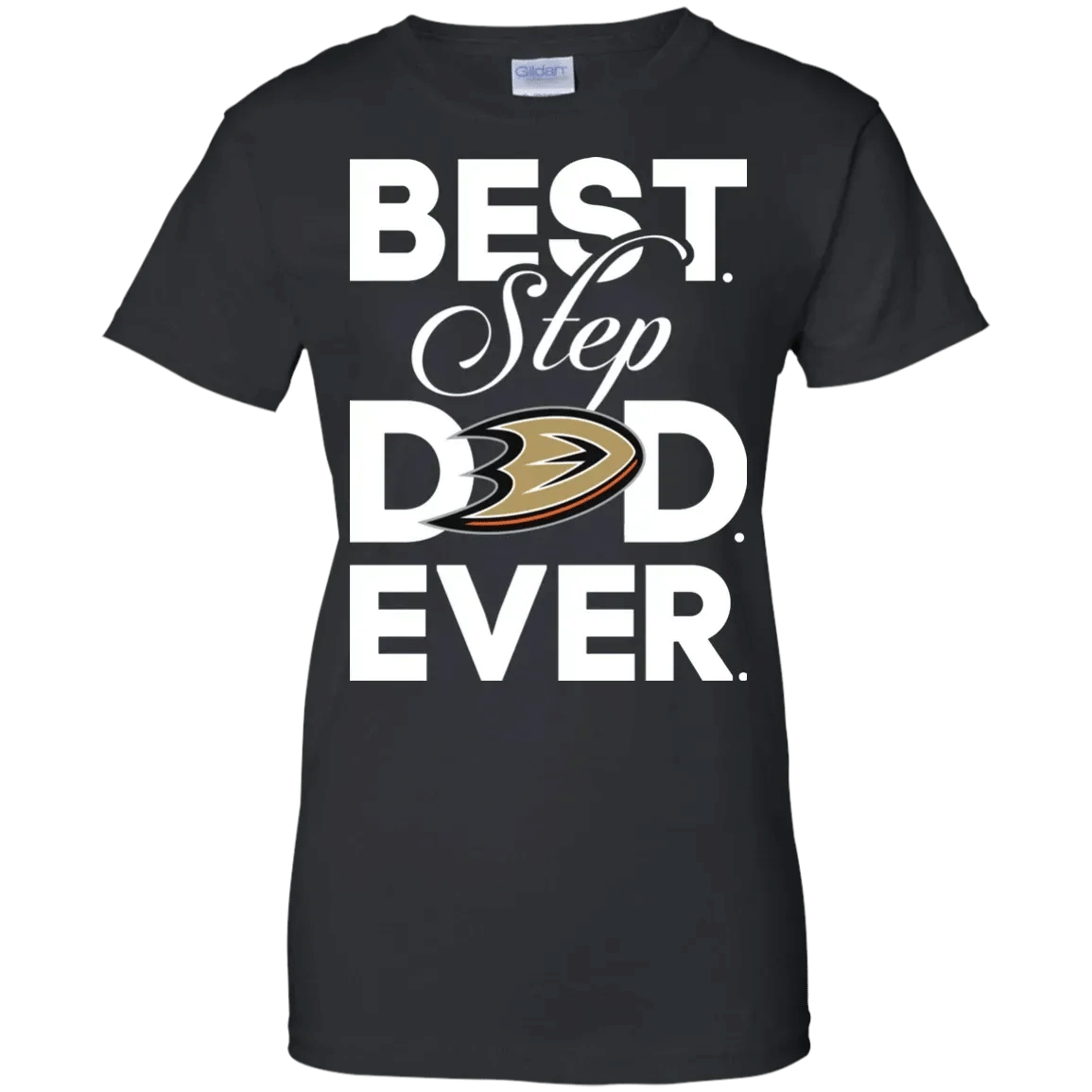 Get Now Best Step Dad Ever Shirt – Anaheim_Ducks