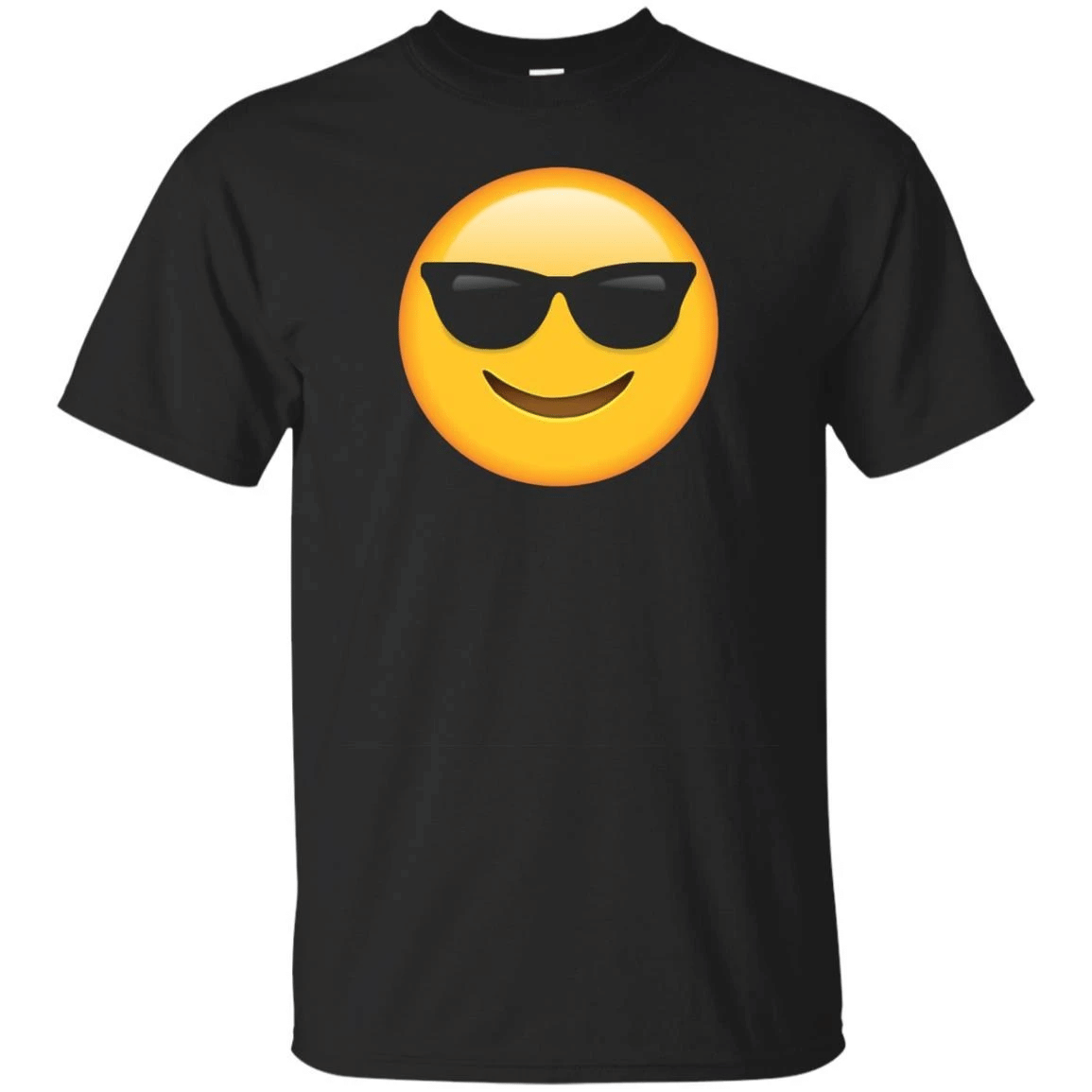 Glass Emoji Face T Shirt Emoticon Glasses Face Smile T Shirt