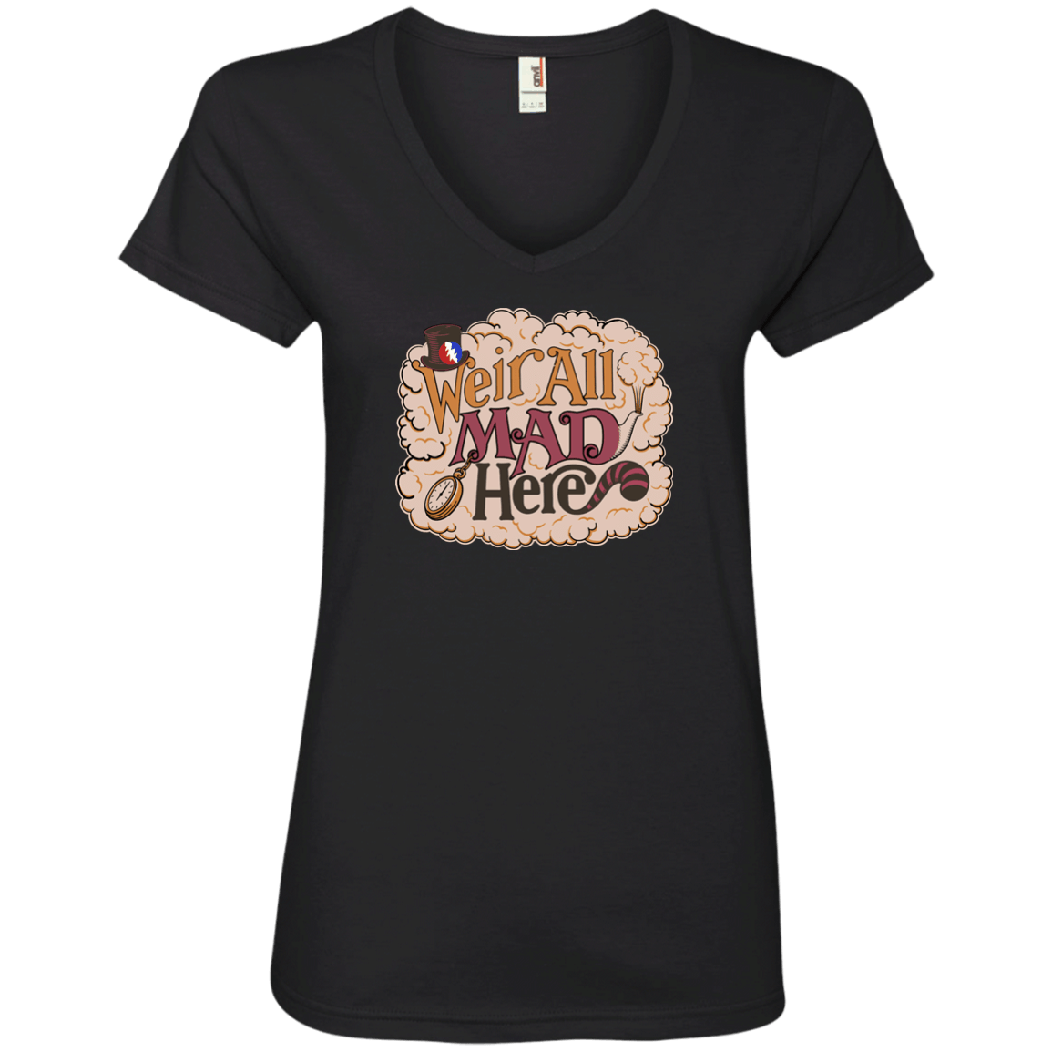 Weir All Mad Ladies V-Neck T-Shirt