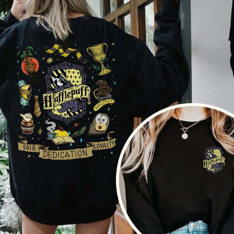 2 Sides Hufflepuff Sweatshirt