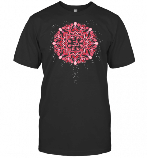 Red Mandala, Om, Yoga, Meditation T Shirt