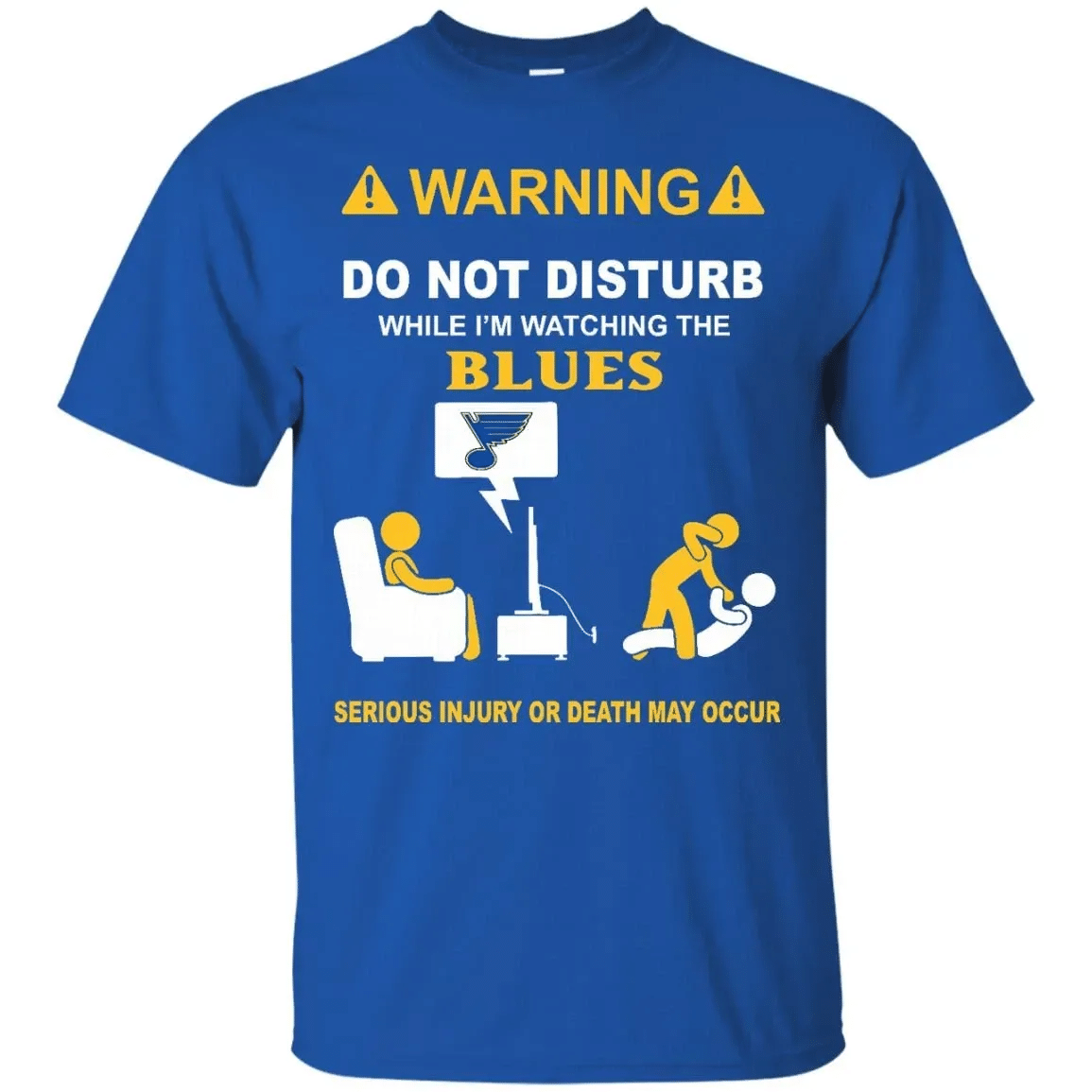 Do Not Disturb Tv St Louis Blues T Shirts