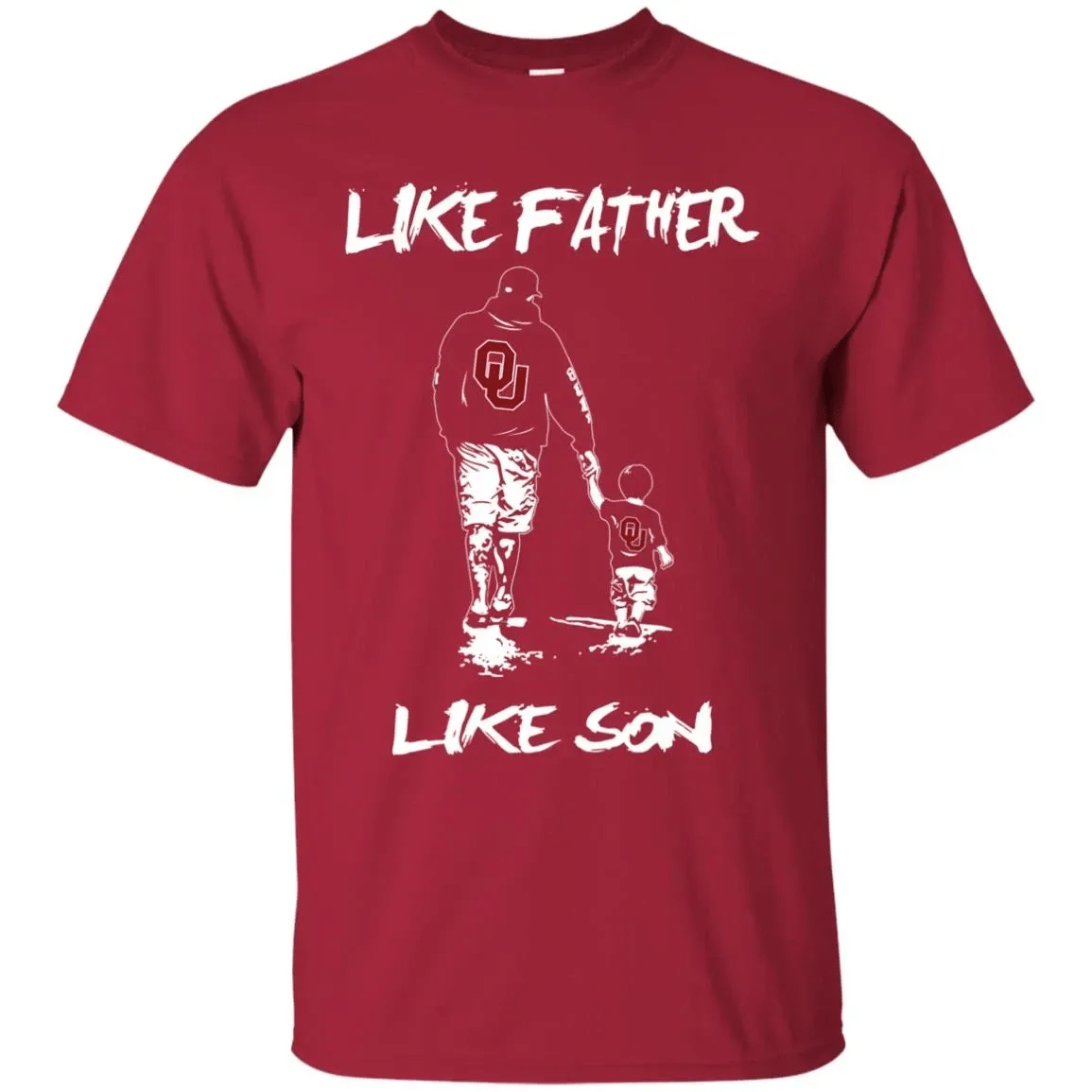 Like Father Like Son Oklahoma Sooners T Shirt